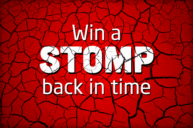 Win a stomp back in time